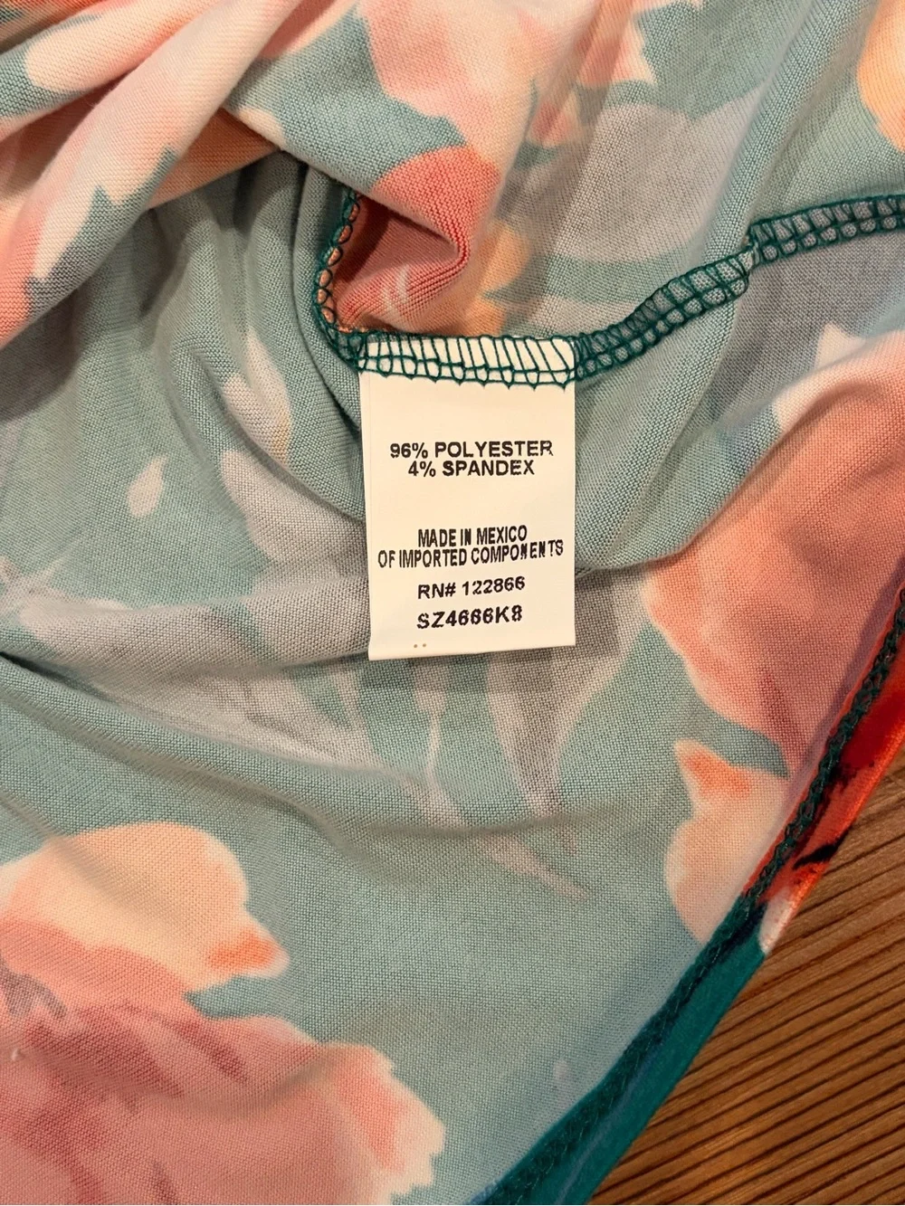 Chenault Girl Teal Floral Tank Top & Shorts Set for Girls